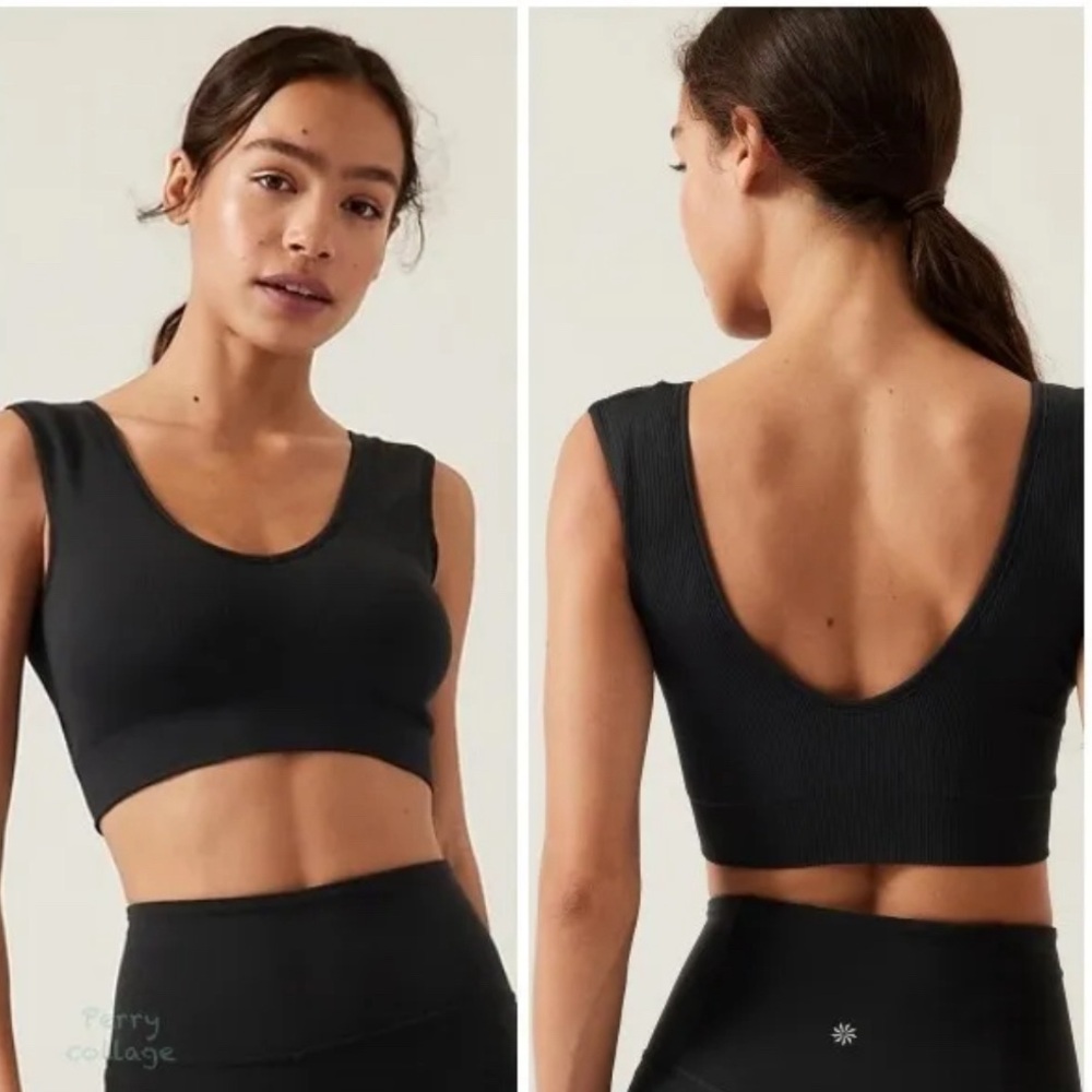 Athleta muscle plunge bra